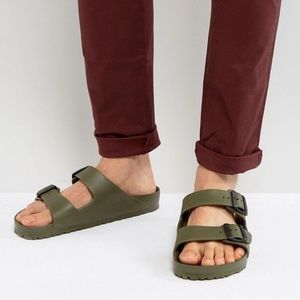 birkenstock arizona essentials khaki